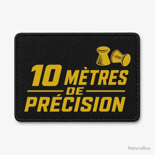 Patch Tir Sportif - 10 m de pr�cision - Noir / Orange