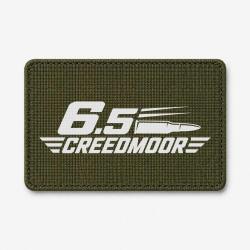 Patch Tir Sportif - 6.5 Creedmoor - Cartouche - Olive / Blanc