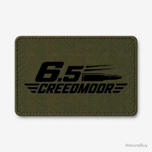 Patch Tir Sportif - 6.5 Creedmoor - Cartouche - Olive / Noir