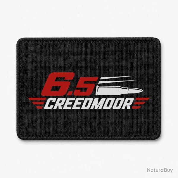 Patch Tir Sportif - 6.5 Creedmoor - Cartouche - Noir / Orange