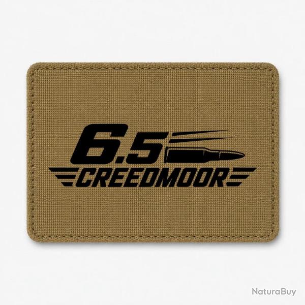 Patch Tir Sportif - 6.5 Creedmoor - Cartouche - Coyote / Noir