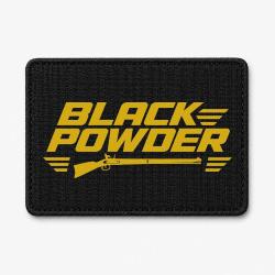 Patch Tir Sportif - Black Powder - Fusil &agrave; silex - Noir / Orange