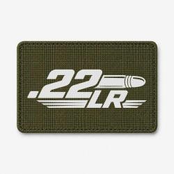 Patch Tir Sportif - Calibre .22 LR - Olive / Blanc