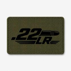 Patch Tir Sportif - Calibre .22 LR - Olive / Noir