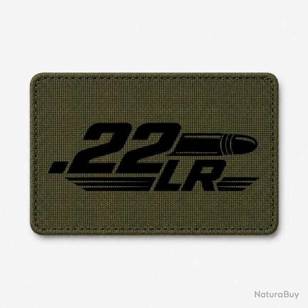 Patch Tir Sportif - Calibre .22 LR - Olive / Noir