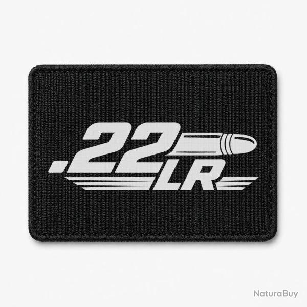 Patch Tir Sportif - Calibre .22 LR - Noir / Blanc