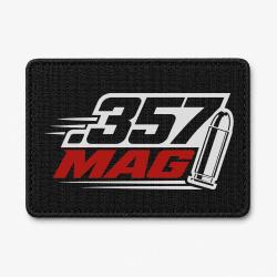 Patch Tir Sportif - Calibre .357 Mag - Noir / Orange