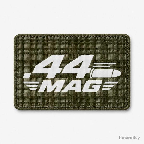 Patch Tir Sportif - Calibre .44 Mag - Olive / Blanc