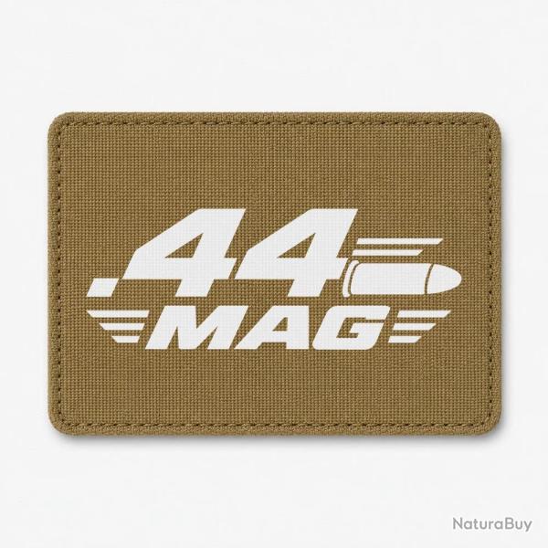 Patch Tir Sportif - Calibre .44 Mag - Coyote / Blanc