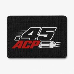 Patch Tir Sportif - Calibre .45 ACP - Noir / Orange