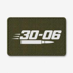Patch Tir Sportif - Calibre 30-06 - Olive / Blanc