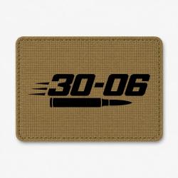 Patch Tir Sportif - Calibre 30-06 - Coyote / Noir
