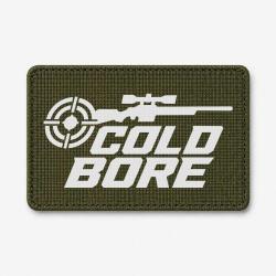 Patch Tir Sportif - Cold Bore - Carabine - Olive / Blanc