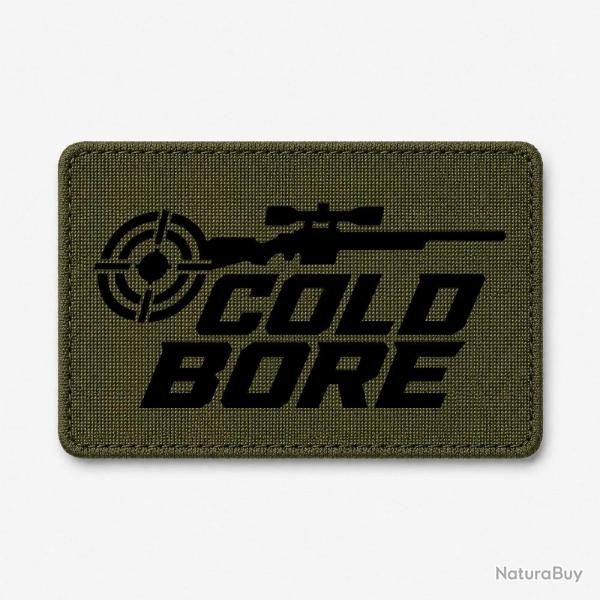 Patch Tir Sportif - Cold Bore - Carabine - Olive / Noir