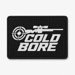 Patch Tir Sportif - Cold Bore - Carabine - Noir / Blanc