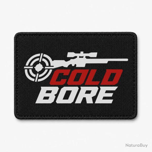 Patch Tir Sportif - Cold Bore - Carabine - Noir / Orange