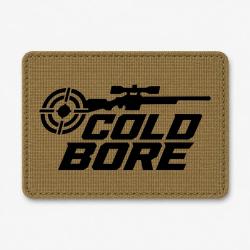 Patch Tir Sportif - Cold Bore - Carabine - Coyote / Noir