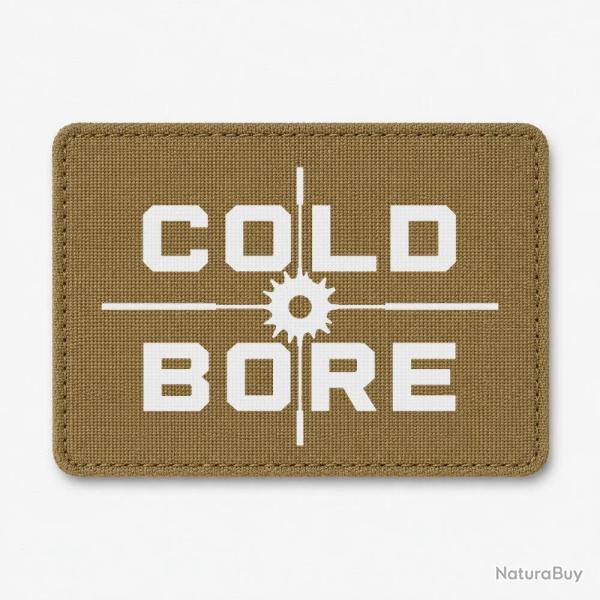 Patch Tir Sportif - Cold Bore - Impact - Coyote / Blanc