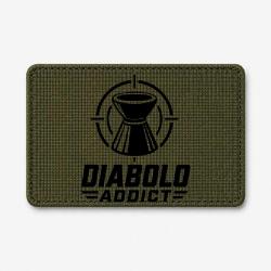 Patch Tir Sportif - Diabolo Addict - Olive / Noir