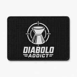 Patch Tir Sportif - Diabolo Addict - Noir / Blanc