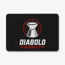 Patch Tir Sportif - Diabolo Addict - Noir / Orange