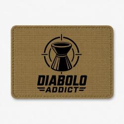 Patch Tir Sportif - Diabolo Addict - Coyote / Noir