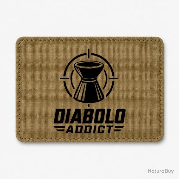 Patch Tir Sportif - Diabolo Addict - Coyote / Noir