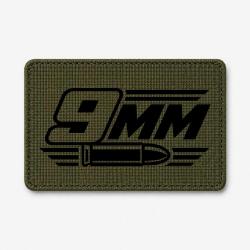 Patch Tir Sportif - Calibre 9 mm - Olive / Noir