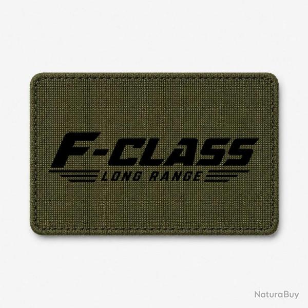 Patch Tir Sportif - F-Class Long Range - Tireur couch� - Olive / Noir