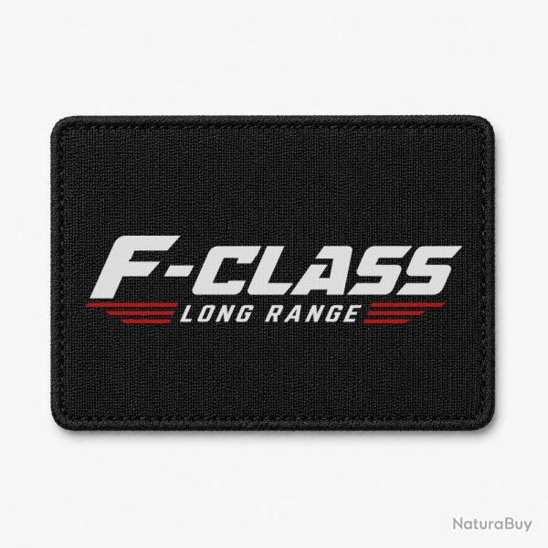 Patch Tir Sportif - F-Class Long Range - Tireur couch� - Noir / Orange