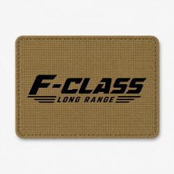 Patch Tir Sportif - F-Class Long Range - Tireur couch&eacute; - Coyote / Noir
