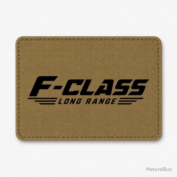 Patch Tir Sportif - F-Class Long Range - Tireur couch� - Coyote / Noir