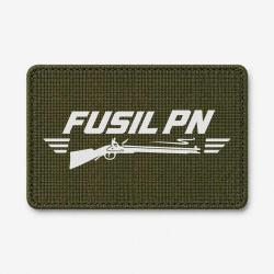 Patch Tir Sportif - Fusil PN - Olive / Blanc