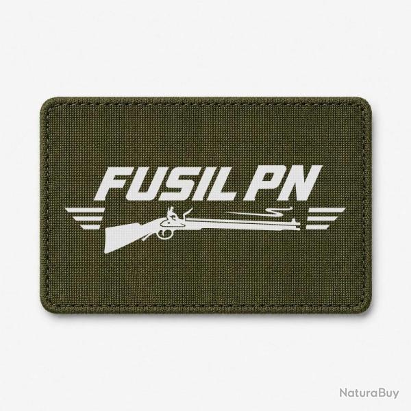 Patch Tir Sportif - Fusil PN - Olive / Blanc