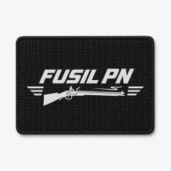 Patch Tir Sportif - Fusil PN - Noir / Blanc