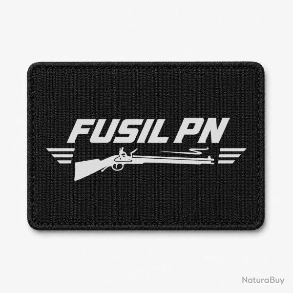 Patch Tir Sportif - Fusil PN - Noir / Blanc