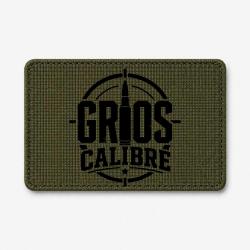 Patch Tir Sportif - Gros calibre - Cartouche - Olive / Noir