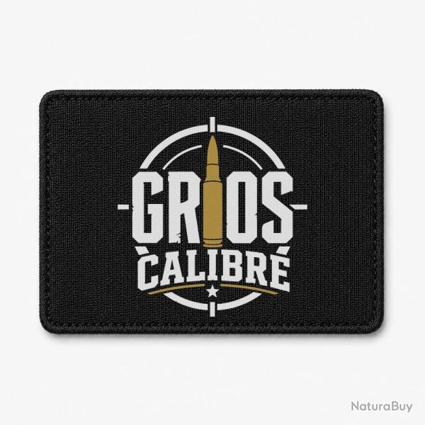 Patch Tir Sportif - Gros calibre - Cartouche - Noir / Orange