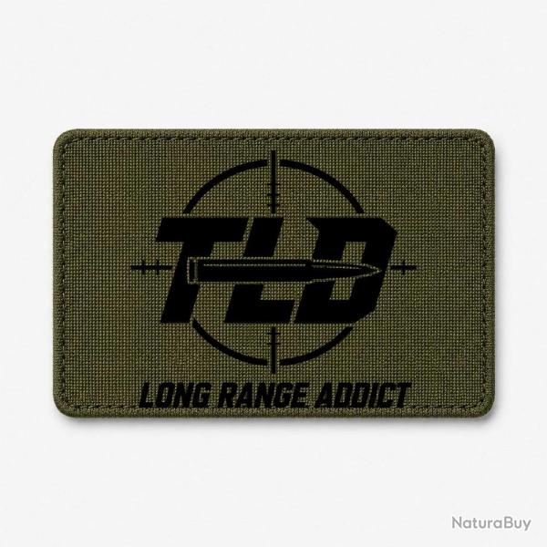 Patch Tir Sportif - Long Range Addict - Olive / Noir