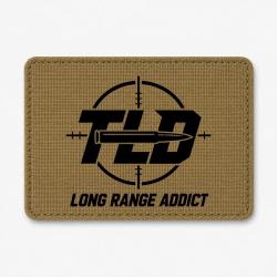 Patch Tir Sportif - Long Range Addict - Coyote / Noir