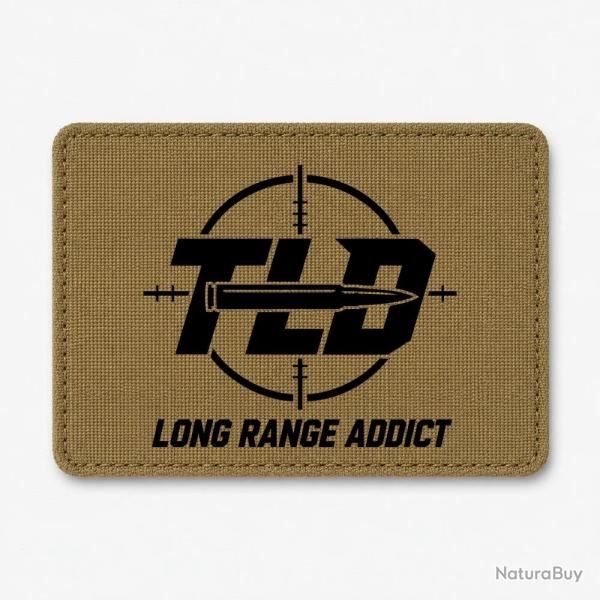 Patch Tir Sportif - Long Range Addict - Coyote / Noir