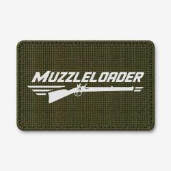 Patch Tir Sportif - Muzzleloader - Olive / Blanc