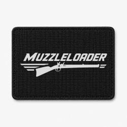 Patch Tir Sportif - Muzzleloader - Noir / Blanc