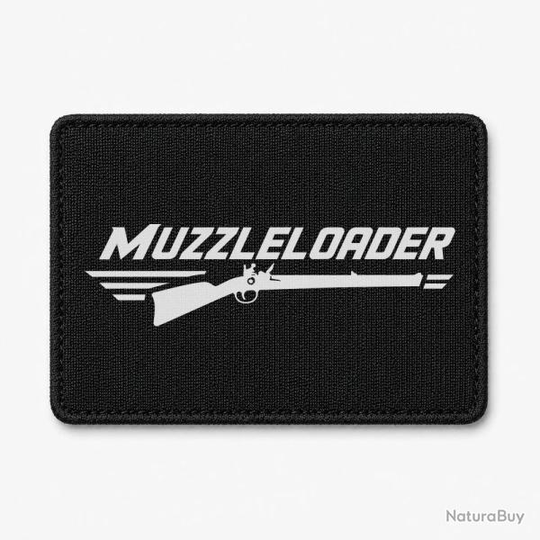 Patch Tir Sportif - Muzzleloader - Noir / Blanc