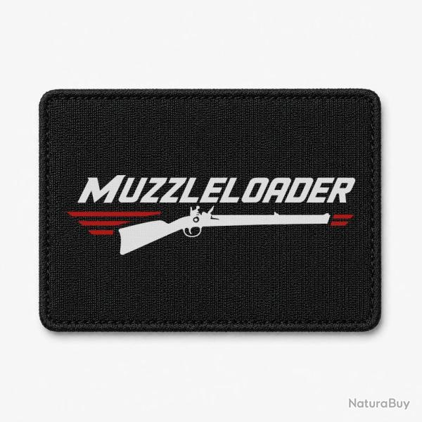 Patch Tir Sportif - Muzzleloader - Noir / Orange