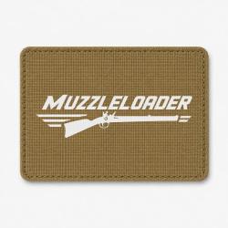 Patch Tir Sportif - Muzzleloader - Coyote / Blanc