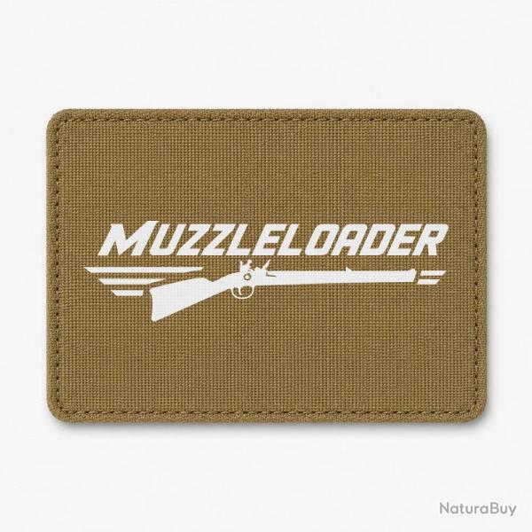 Patch Tir Sportif - Muzzleloader - Coyote / Blanc