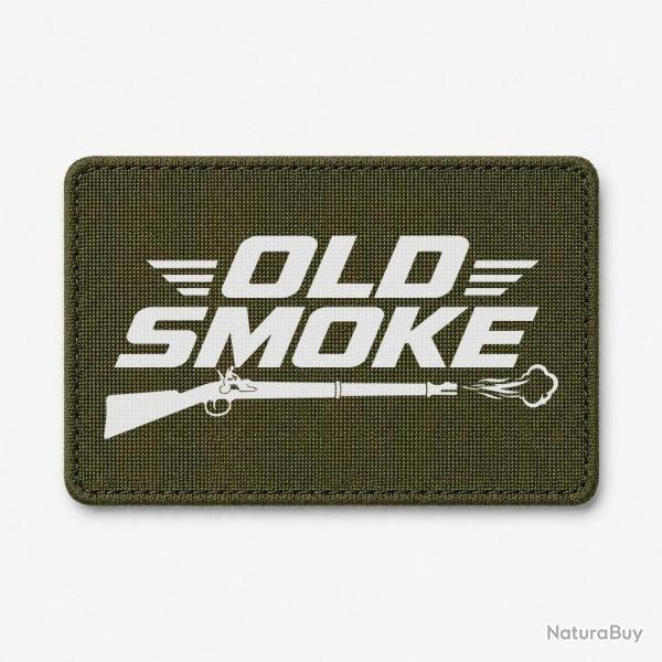 Patch Tir Sportif - Old smoke - Olive / Blanc