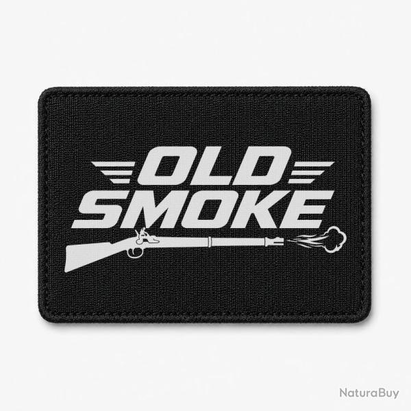 Patch Tir Sportif - Old smoke - Noir / Blanc