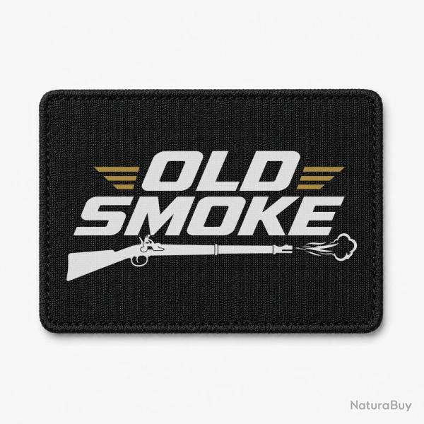 Patch Tir Sportif - Old smoke - Noir / Orange